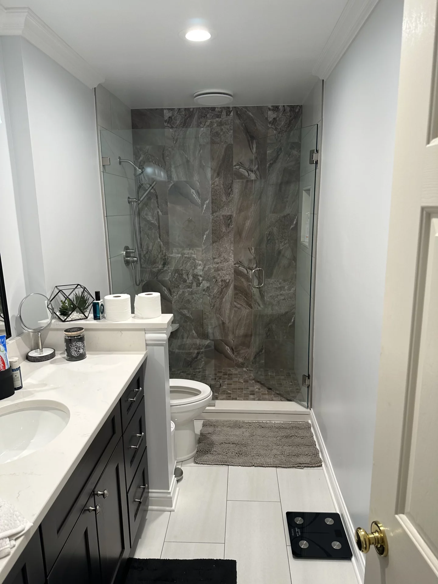 Elite Floors KY tile shower flooring remodel bathroom