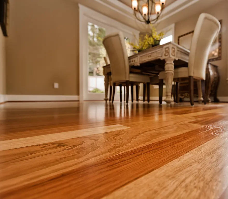 Elite Floors KY hardwood dinning room quality beautiful installation