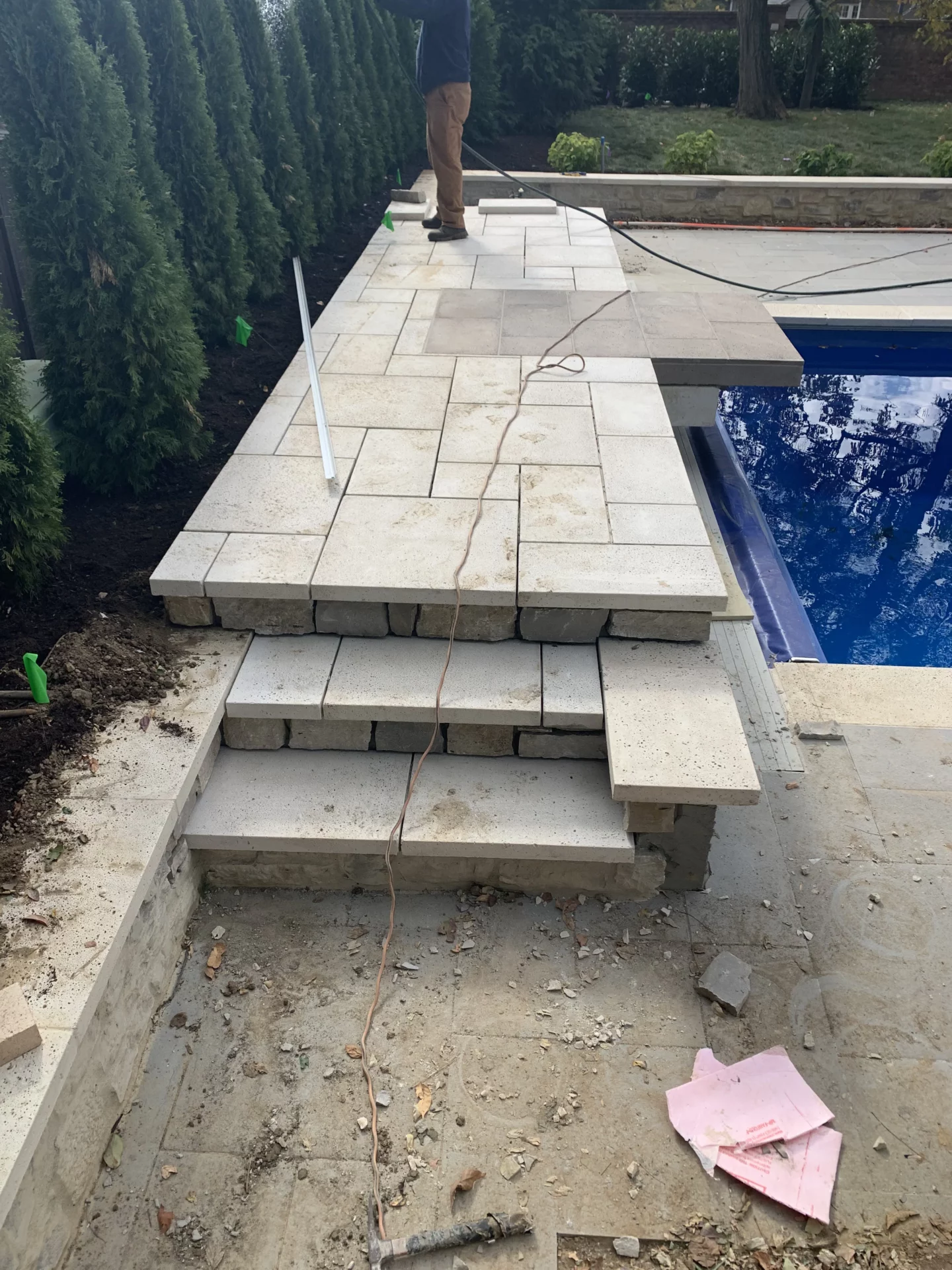 Elite Floors KY pool paver stone exterior tile installation remodel update