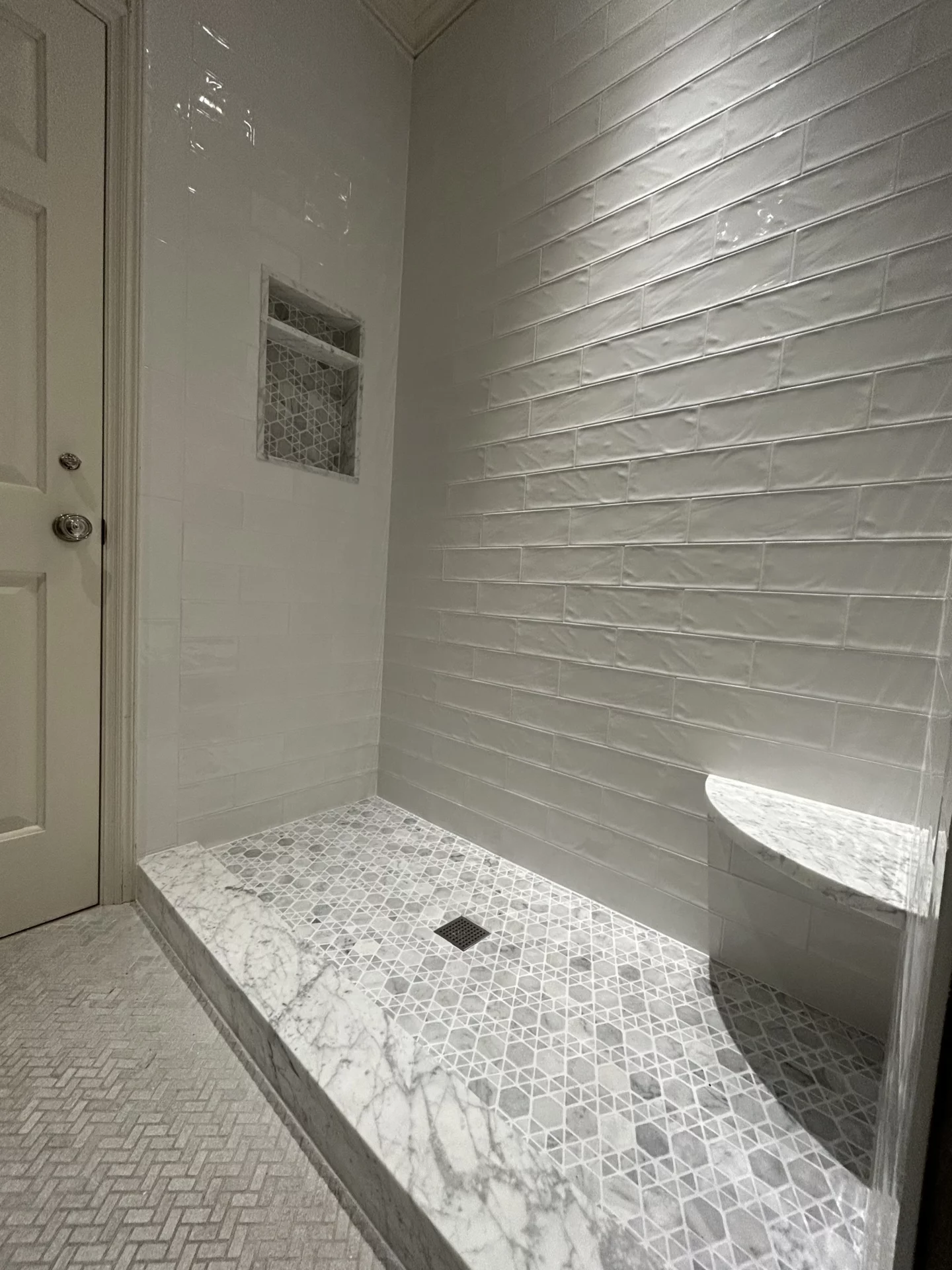 Elite Floors KY shower tile installation remodel update