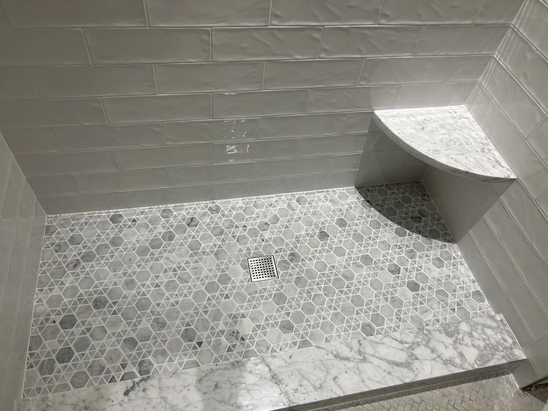 Elite Floors KY shower tile installation remodel update