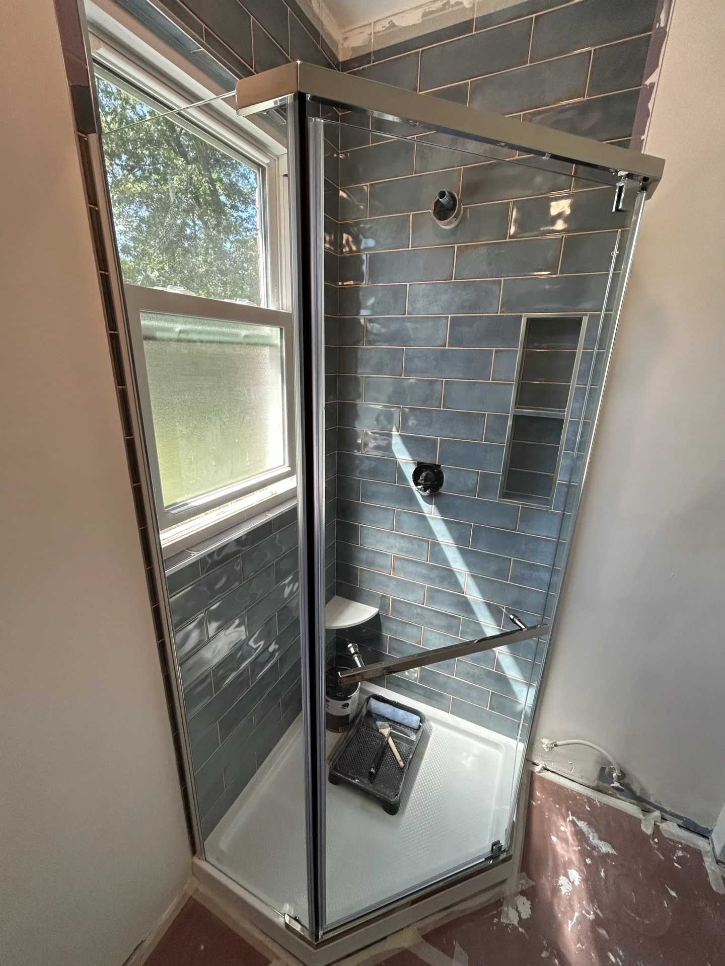 Elite Floors KY shower tile installation remodel update