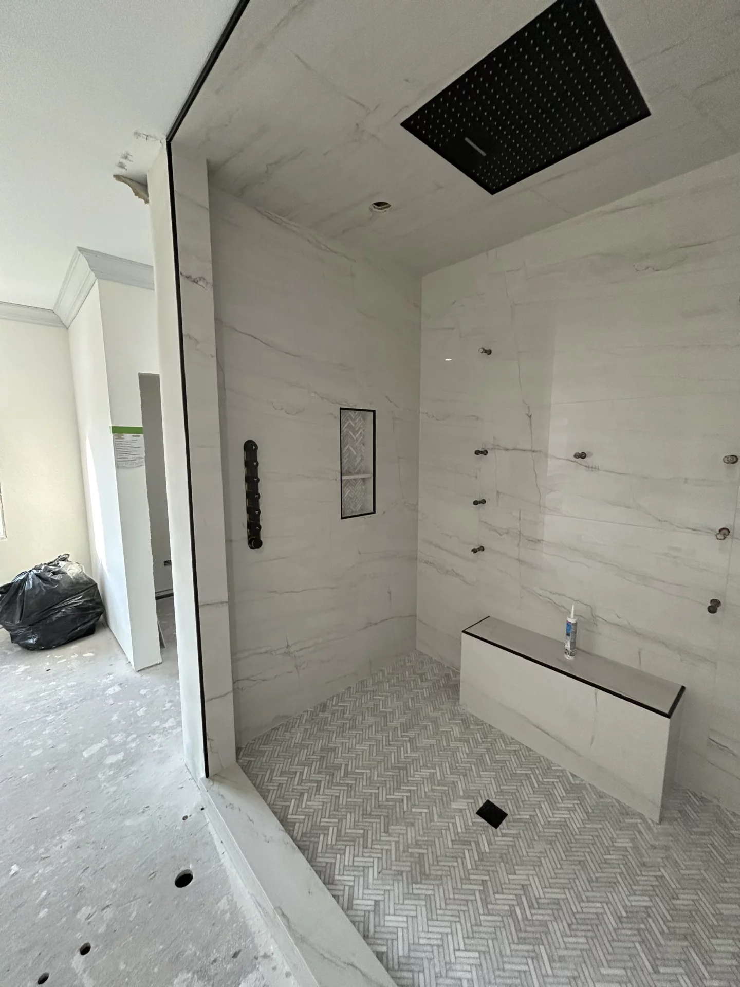 Elite Floors KY shower tile installation remodel update