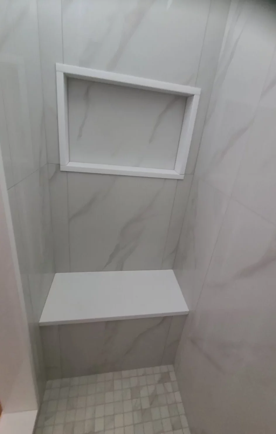 Elite Floors KY shower tile installation remodel update