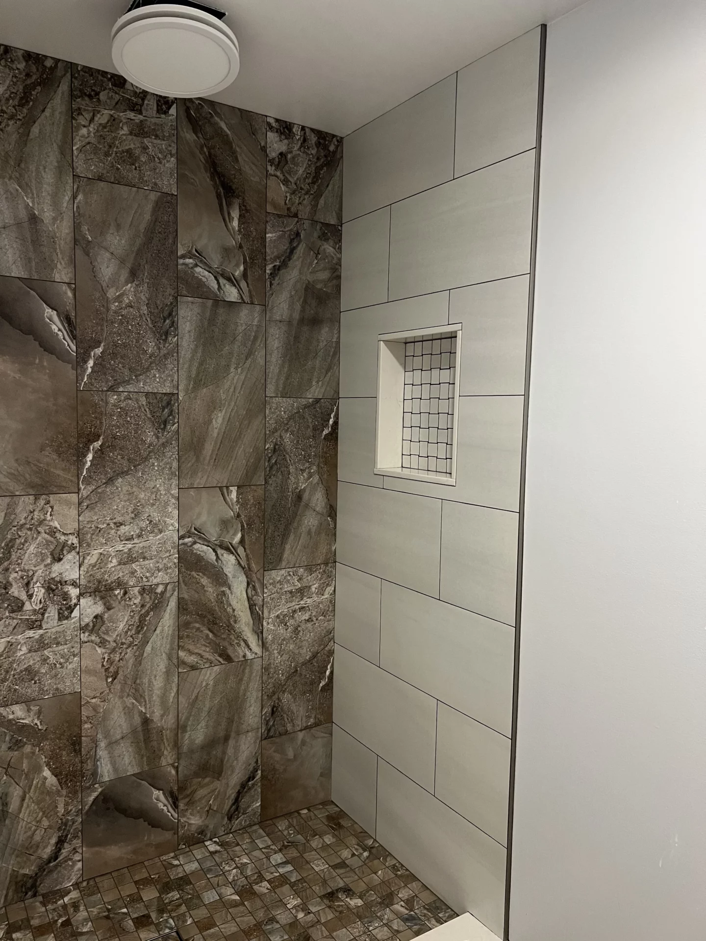 Elite Floors KY shower tile installation remodel update