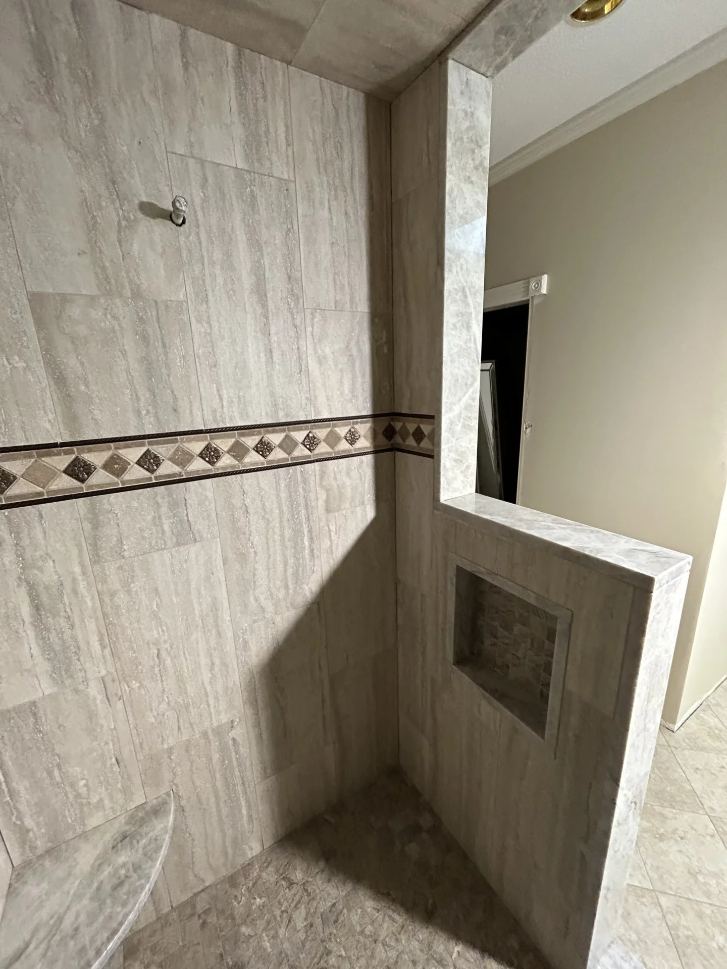 Elite Floors KY shower tile installation remodel update