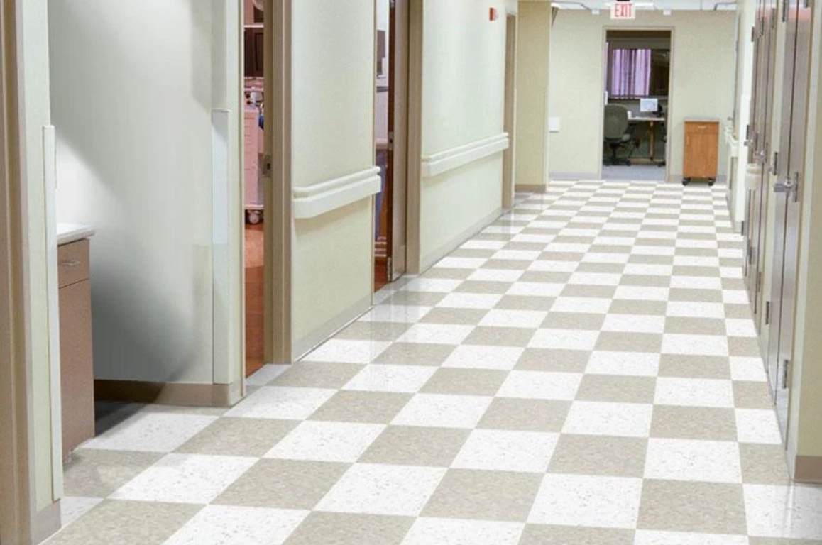 Elite Floors KY quality vinyl composite tile installation hospital